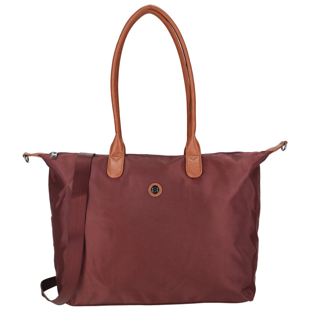 Enrico Benetti Claire Shopper - Stylová velká kabelka 25001-007 bordová