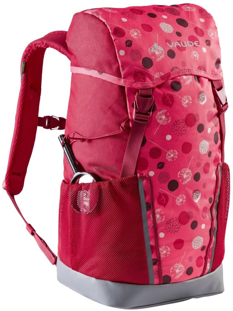 Dětský batoh na výlety Puck 14  bright pink/cranberry