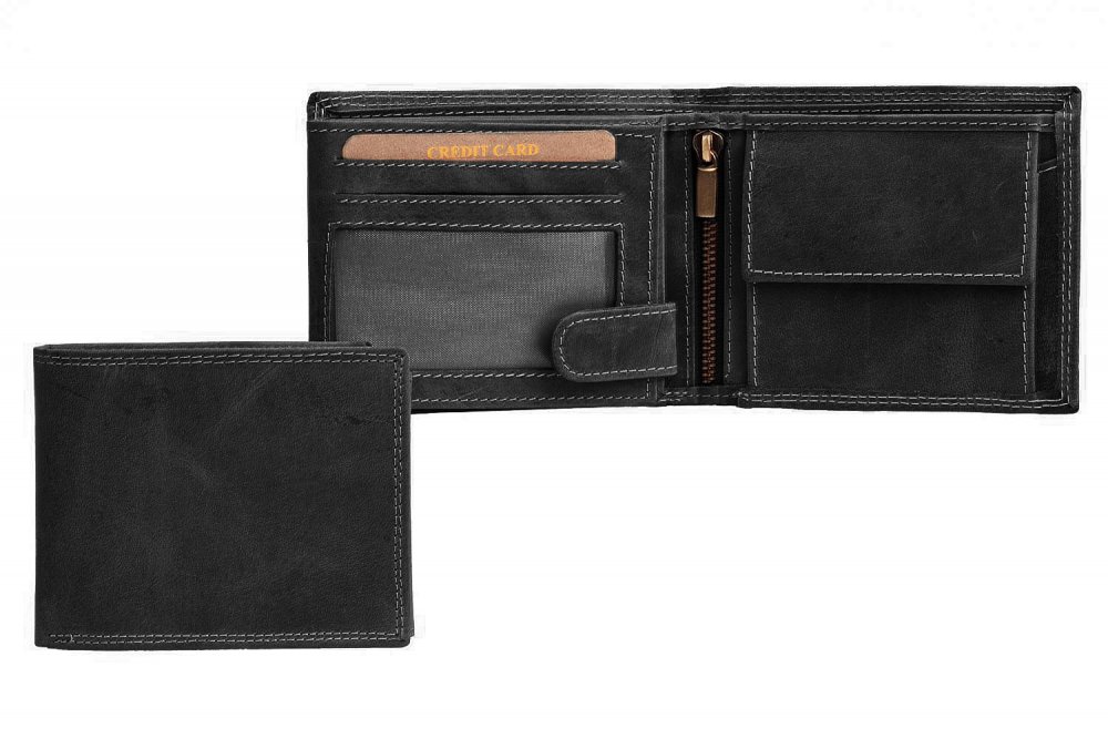 Levně Peněženka Neus HTW-103 černá RFID