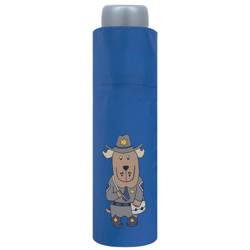 Levně Doppler Kids Cool Sheriff - dětský skládací deštník 72256CS modrý