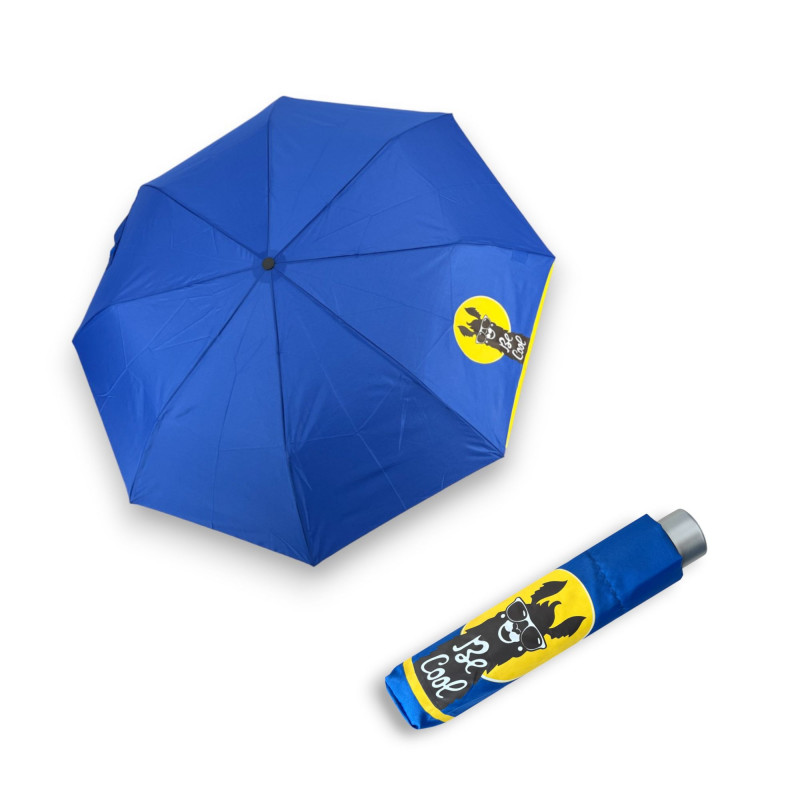 Levně Doppler Mini Light Kids Crystal Blue Lama - dětský skládací deštník 722165K17 modrý