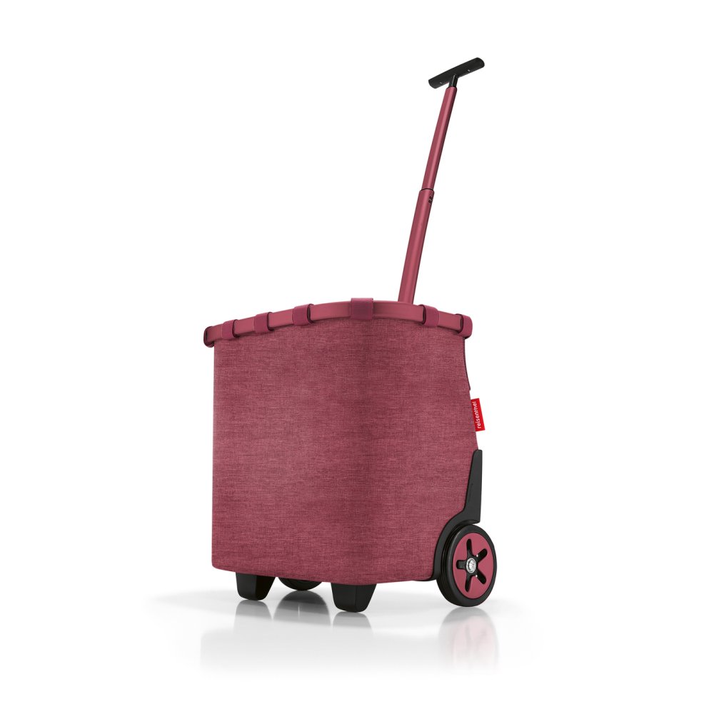 Levně Nákupní košík na kolečkách Reisenthel Carrycruiser Twist maroon OE3104