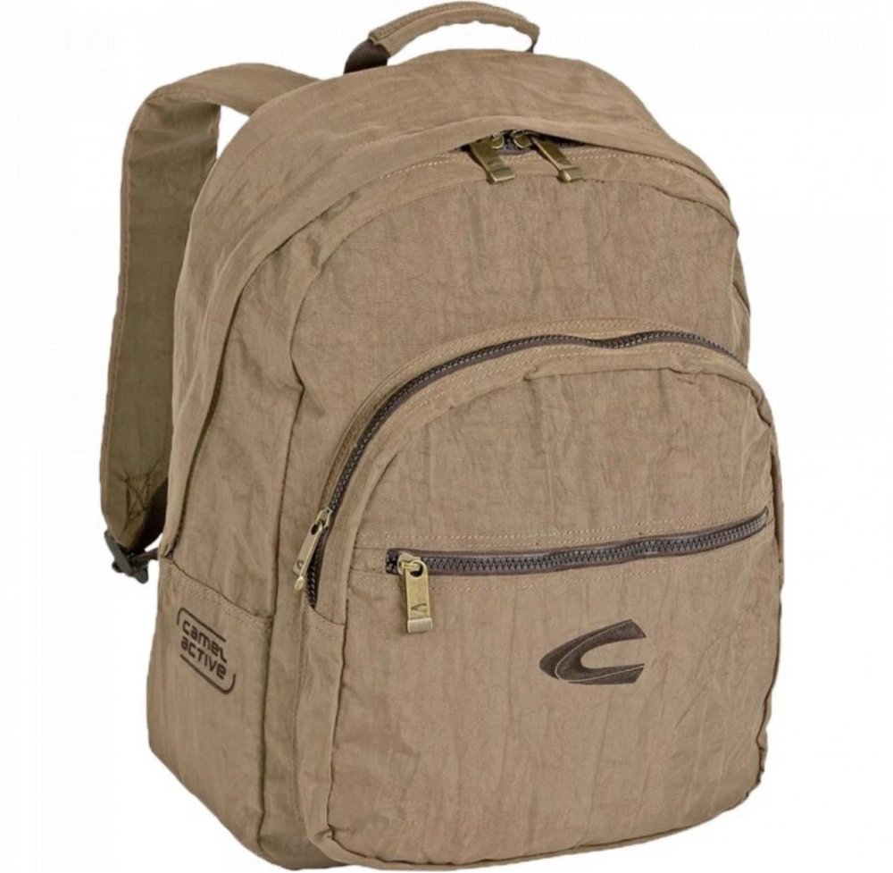 Levně Camel Active Pánský batoh B00-225-25 sand - béžový