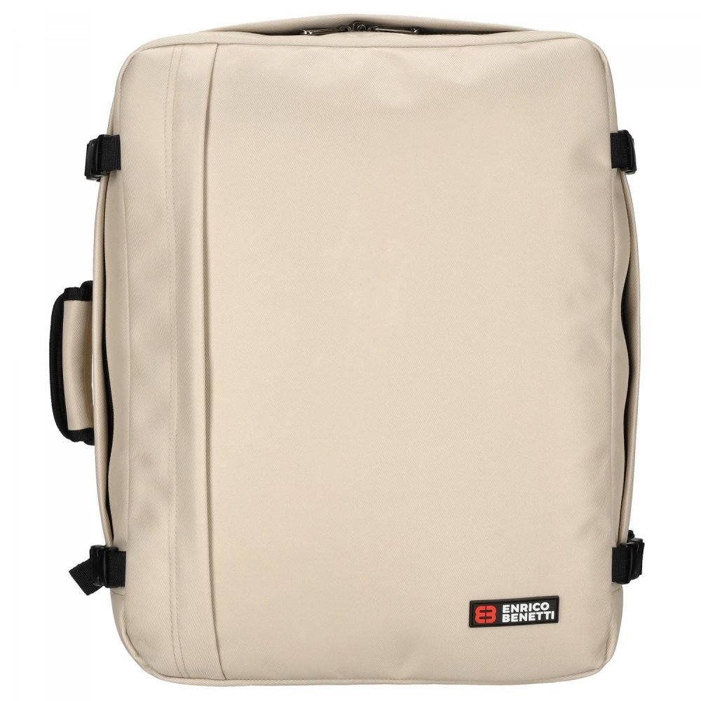 Praktický cestovní batoh 50 x 35 x 20 cm Enrico Benetti Innsbruck 46226-031 béžový