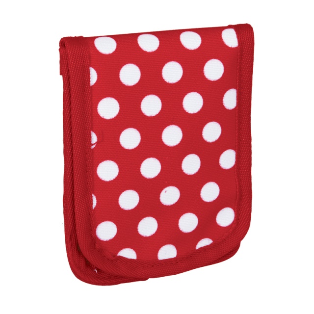 Levně Dětská kapsička - peněženka na krk CHI 660 G red -