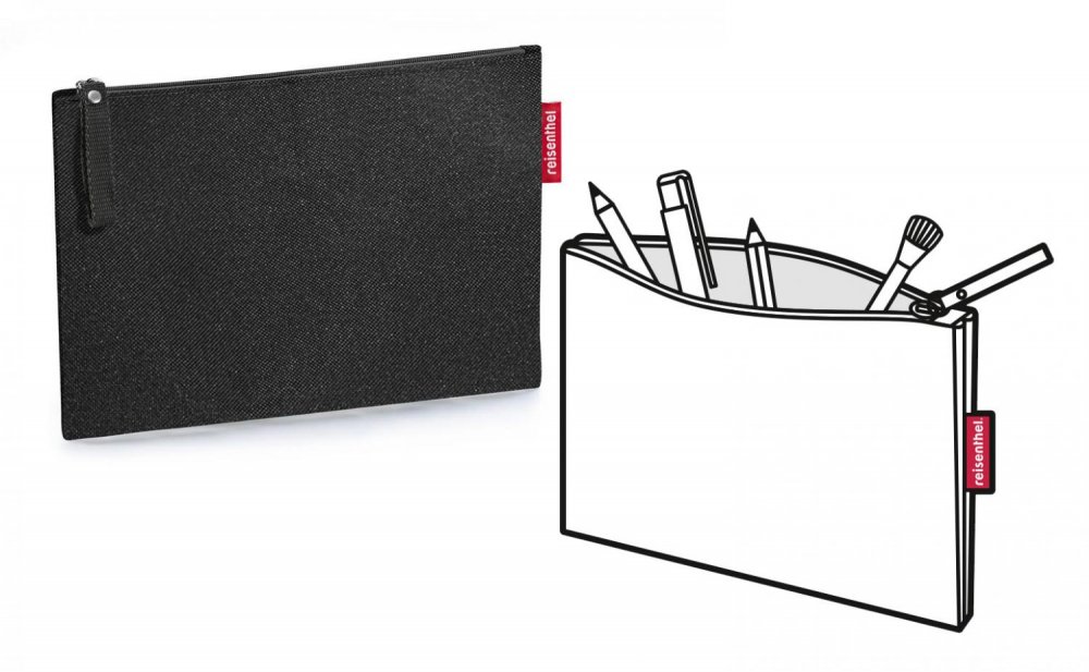 Levně Reisenthel Kosmetická taštička a organizér Case 1 Black LR7003, 24x17 cm