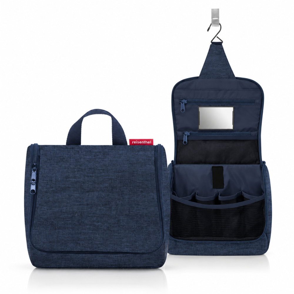 Kosmetická taška Reisenthel Toiletbag Twist Navy WH4129 - závěsná cestovní toaletní taška