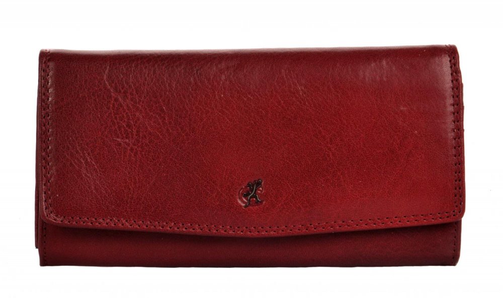 Levně Dámská kožená peněženka 4466 KOMODO BORDEAUX
