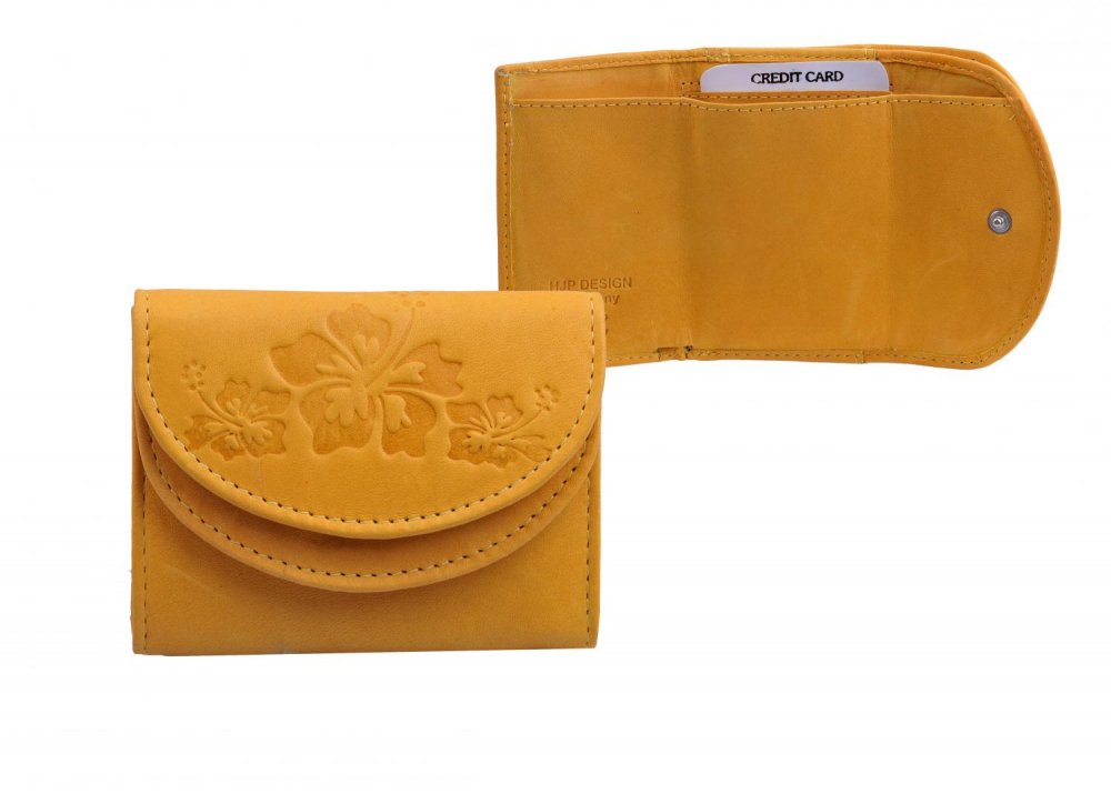 Dámská malá žlutá peněženka 7116-B Yellow