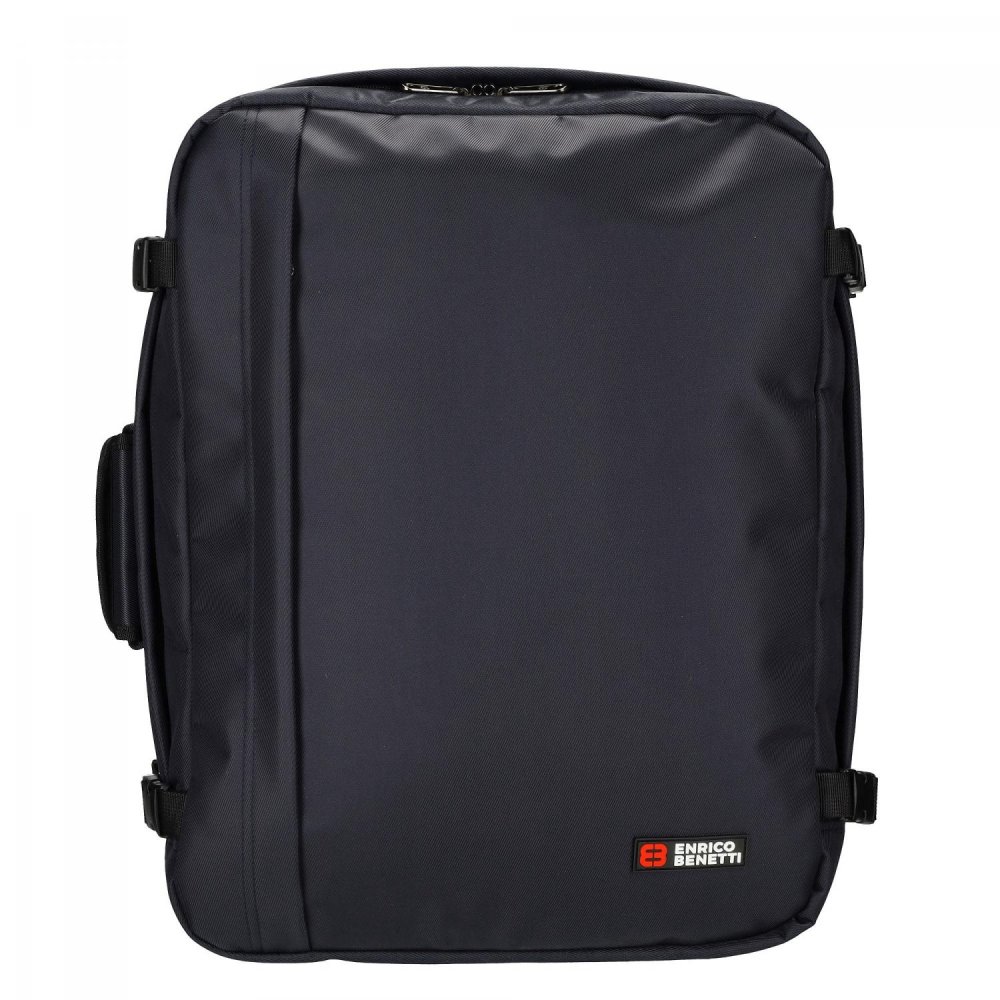 Praktický cestovní batoh 50 x 35 x 20 cm Enrico Benetti Innsbruck 46226-002 tmavě modrý