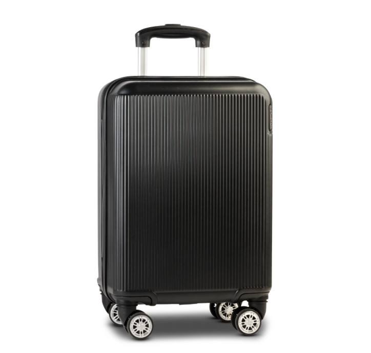 Levně Worlpack cestovní kufr Bergen 55x35x22 cm – odolné kabinové zavazadlo 10502-001-BLACK