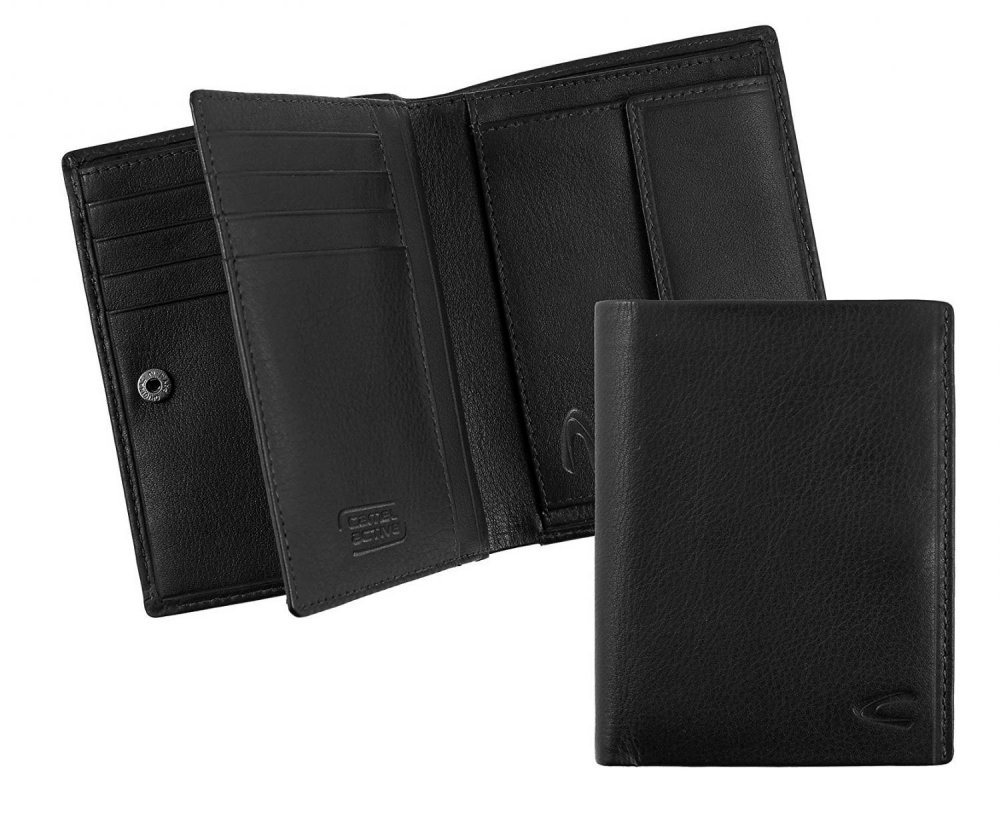 Levně Pánská kožená peněženka RFID SAFE 249-705-60 černá
