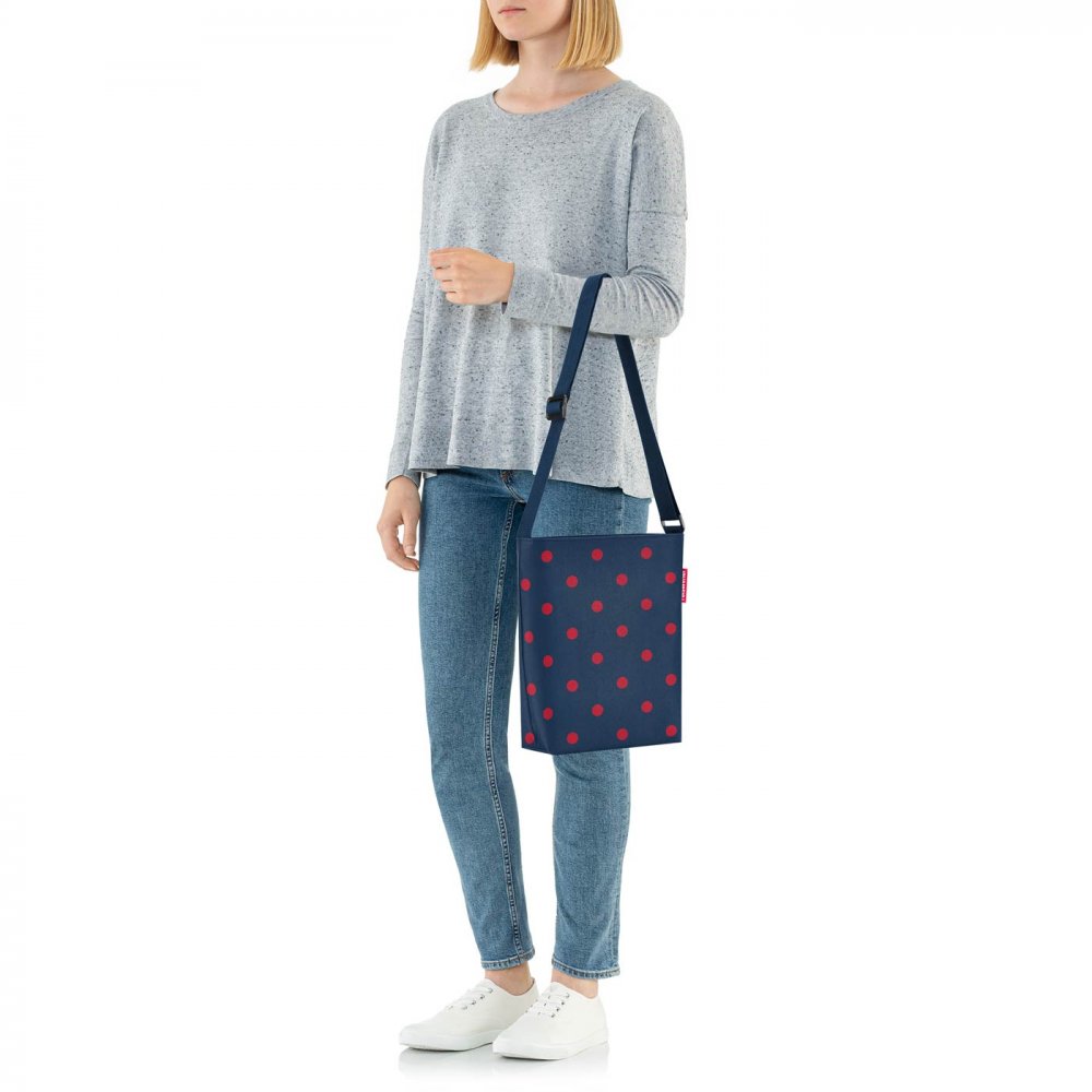 Levně Kabelka přes rameno Shoulderbag S mixed dots red HY3075