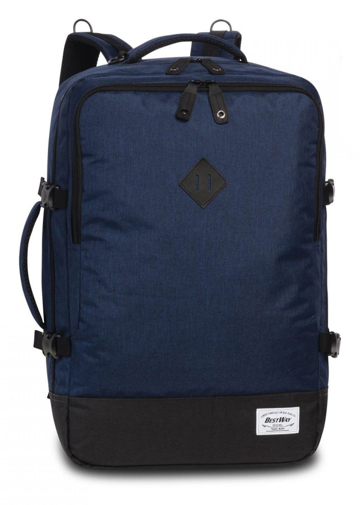 Levně BestWay cestovní batoh CABIN PRO RETRO 40223-0600 tmavě modrý 40 L