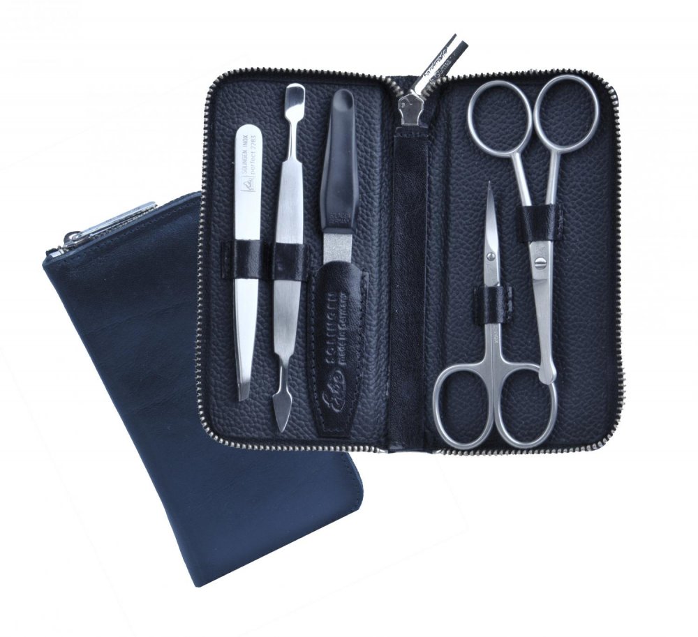 Levně Pánská manikúra 9190 BLACK ANTIK - INOX