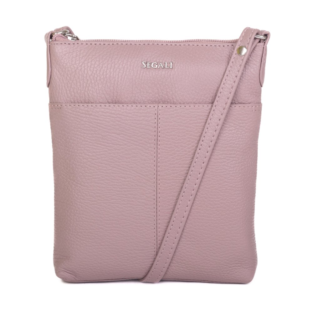 Levně Dámská kabelka kožená SEGALI 7001 B cameo rose