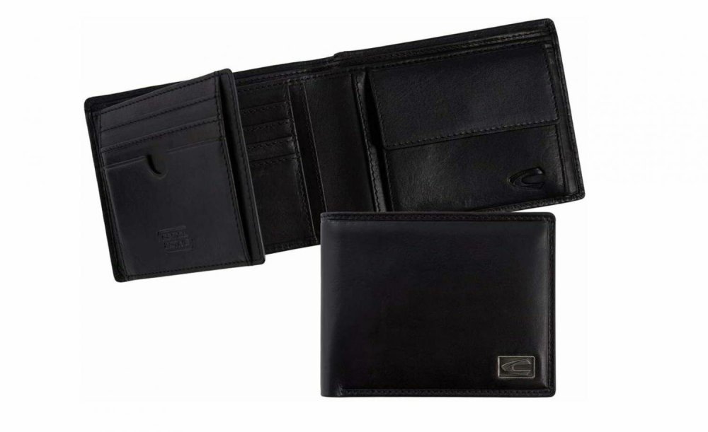 Camel Active Pánská kožená peněženka RFID SAFE 276-702-60 černá