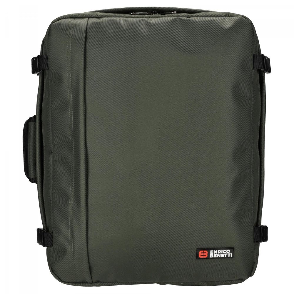 Praktický cestovní batoh 50 x 35 x 20 cm Enrico Benetti Innsbruck 46226-029 zelený