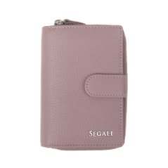 Dámská peněženka kožená SEGALI 7673 cameo rose - růžová