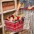Nákupní taška do nákupního košíku easyshoppingbag red UJ3004