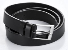 Penny Belts Pánský kožený pásek 30-100-60 černý