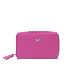 Braun Büffel Mini peněženka JOY z pravé kůže s RFID ochranou – kompaktní a stylová  růžová 41311-294-087