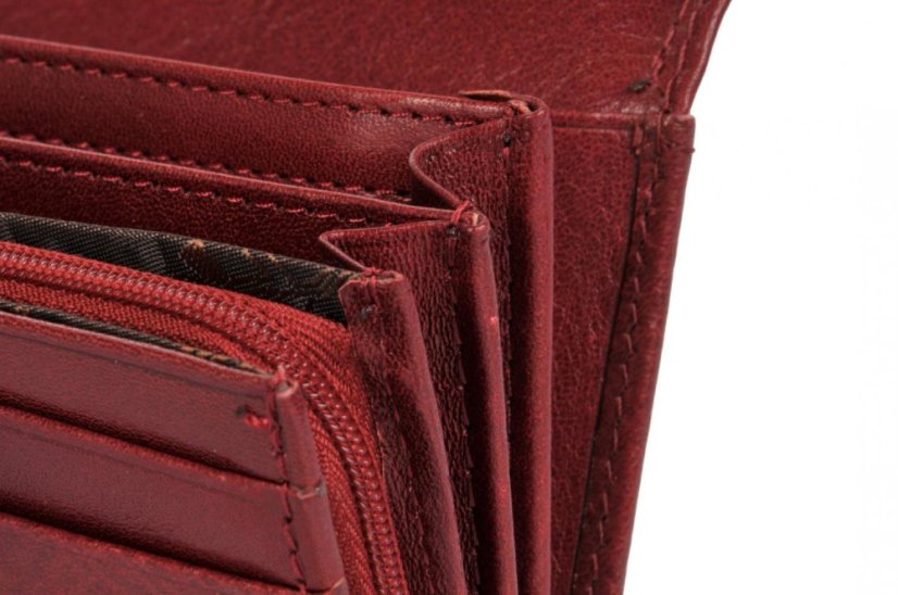 Cosset Dámská kožená peněženka KOMODO BORDEAUX