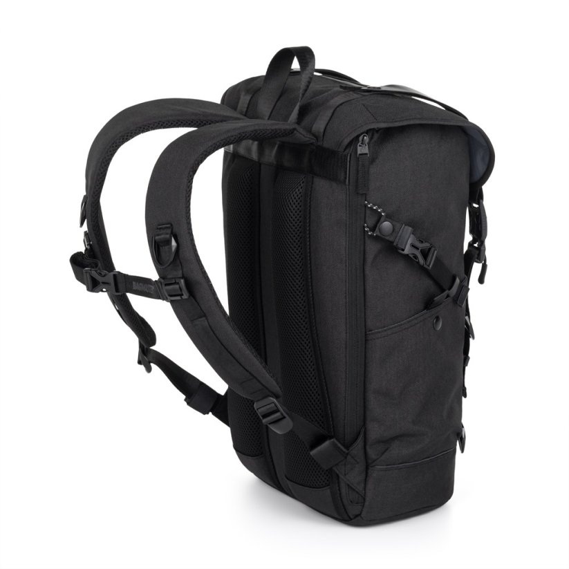 Batoh na notebook Bagmaster MESSENGER 24 A – černý