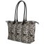 Enrico Benetti Claire Shopper - Stylová velká béžovo-černá kabelka 25001-406