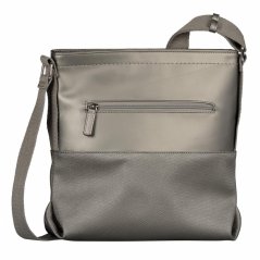 TOM TAILOR Erin Cross Bag M – dámská crossbody kabelka metalická šedá
