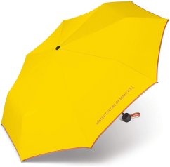 Benetton Deštník skládací Super Mini golden ceream 56295 žlutý