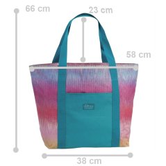 Plážová taška 50428-5698 tyrkysová