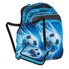 Bagmaster Malý školní set pro prvňáčky Fotbal BETA 26 C (batoh + penál + sáček na tělocvik)