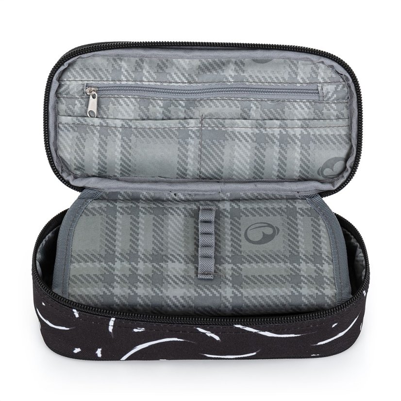 Bagmaster školní penál NOMAD 25 A – černo-bílý