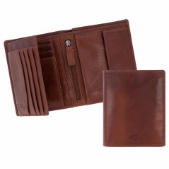 Pánská kožená peněženka Camel Active Como 314-706-22 hnědá
