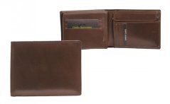 Giglio leather Pánská peněženka GF-011 hnědá
