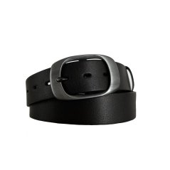 Penny Belts dámský kožený pásek 7263 černý matný