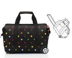 Dámská cestovní taška na kolečkách Allrounder trolley dots MP7009