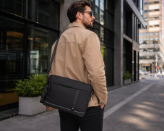 Camel Active Connect pánská taška na notebook 15" černá 012222