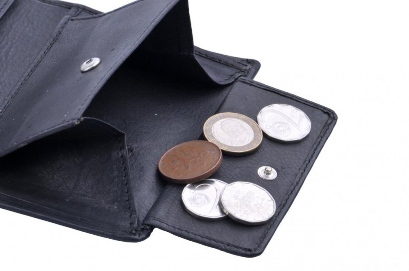 Pánská malá kožená peněženka TK-002