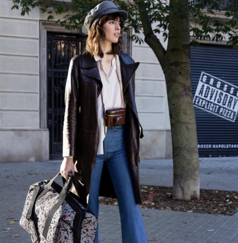 Dámská cestovní taška Reisentehl Allrounder m baroque marble MS7061