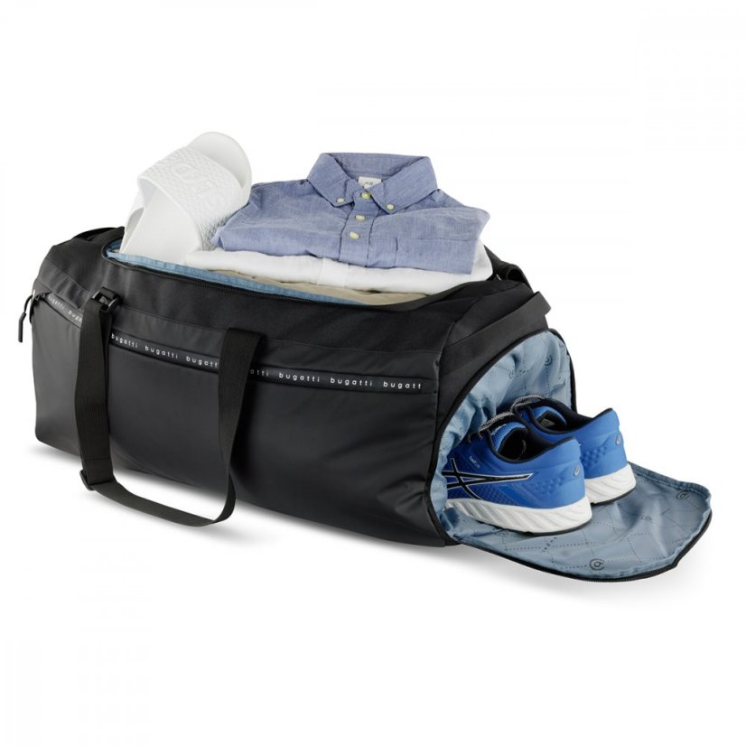 Cestovní taška Bugatti Blanc Delight Weekender černá 49450601