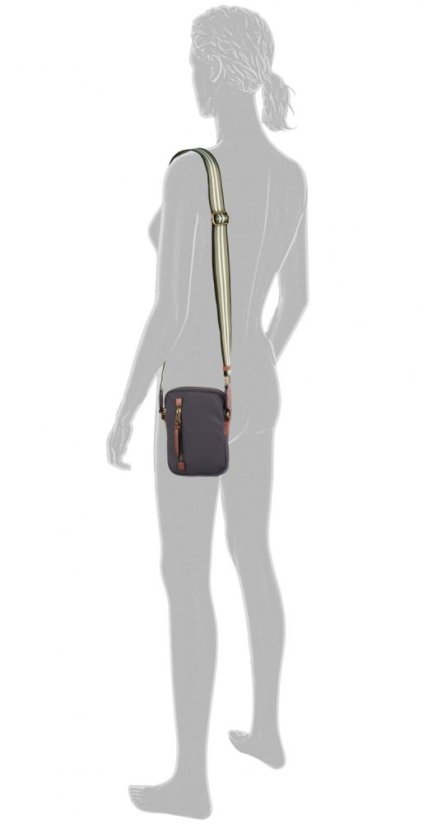 Camel Active Bari kabelka na mobil 009967 tmavě šedá