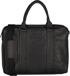 Aktovka Enrico Benetti Rotterdam laptop bag 15 inch 66691-001 černá