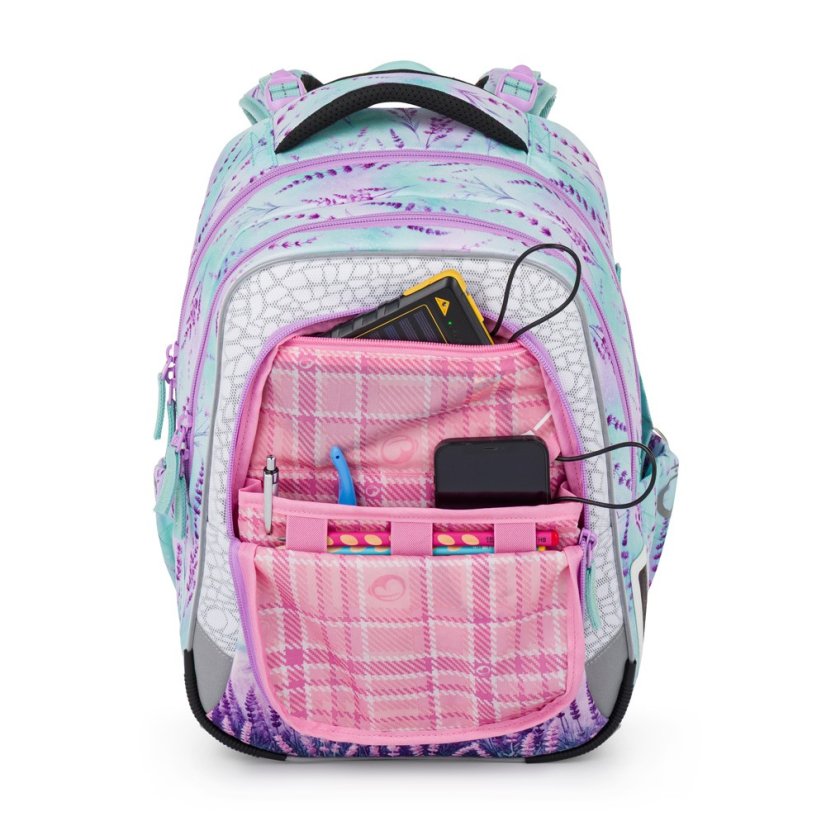 Bagmaster LUMI 26 B – kůň, lehký ergonomický batoh pro prvňáčky