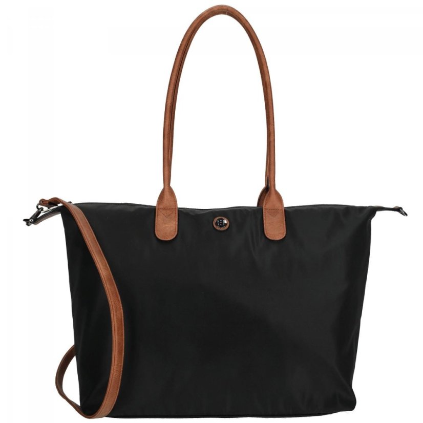Enrico Benetti Claire Shopper stylová velká černá kabelka 25001-001