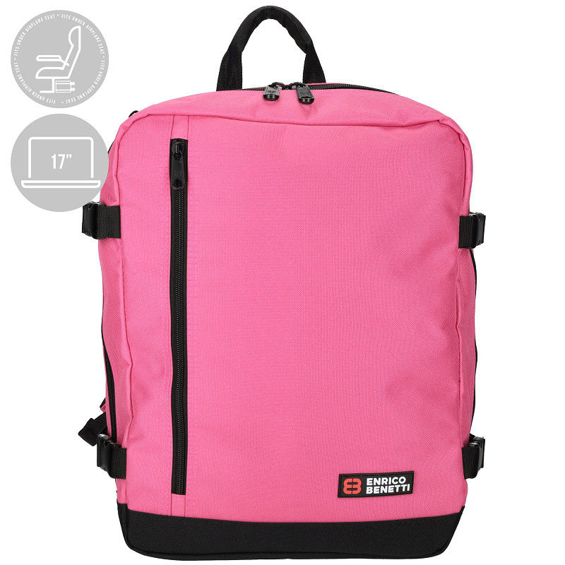 Enrico Benetti Kabinový batoh Amsterdam 40 x 30 x 20 cm 54687-017 fuchsia