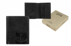 Pánská kožená peněženka RFID SAFE černá 280-703-60