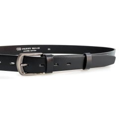 Penny Belts Dámský kožený pásek 30-191-63 černý