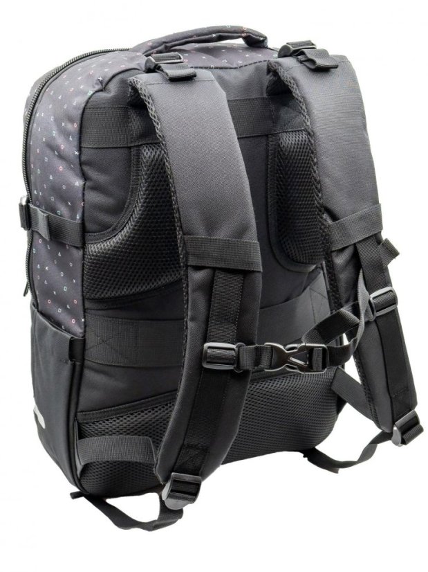 Bestway Cestovní batoh 40330-0198 černý/print 30 L,  49 × 35 × 15 cm